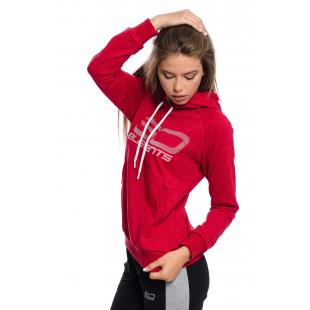 Дамски суитшърт от мека и топла материя, подходящ за ежедневието.