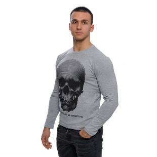 Мъжка блуза - mTop-Skull-Gr